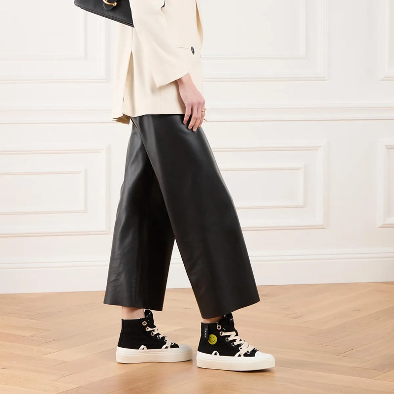 DISTRESSED MATILDA Black