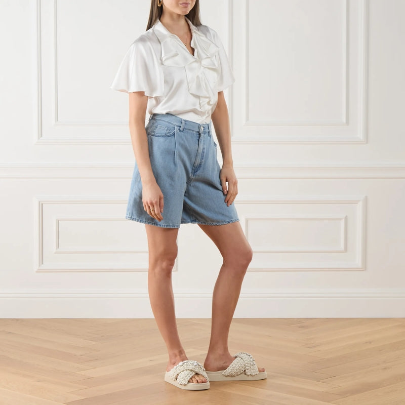 Woven Stones Ivory White