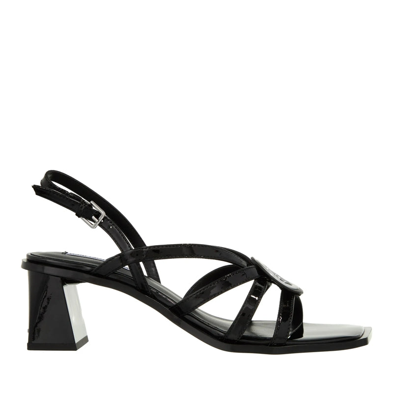 Bekki Strap Sandal Black Lthr