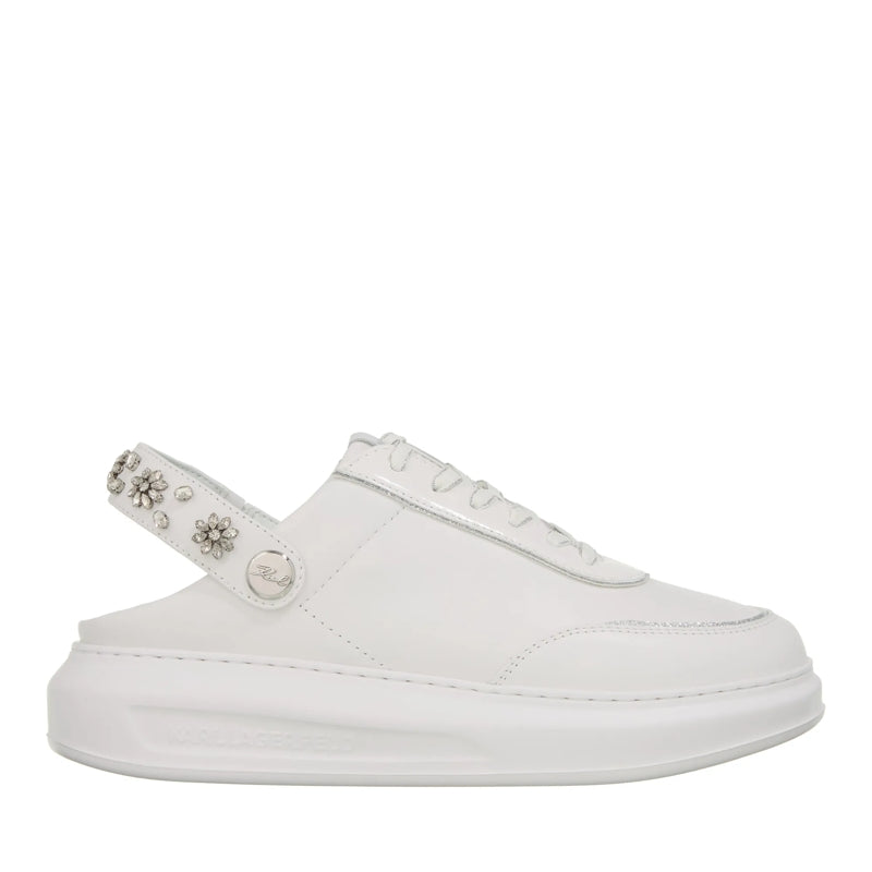 Kapri Florastone Sling White Lthr