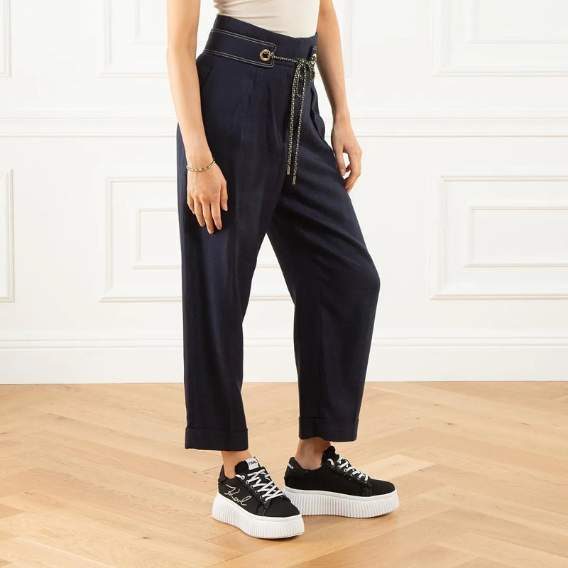 Kreeper Lo Signia Mix Lo Lace Black Denim W/Silver