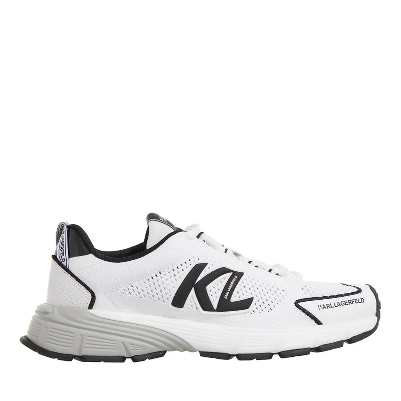 Orion Sidetrim Knit Lo White Knit Text W/Black