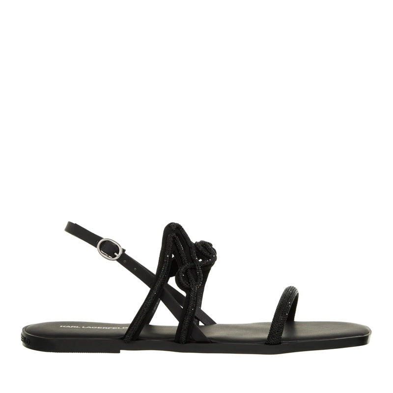 Olympia Karl Signia Slide Black Glitter Mono