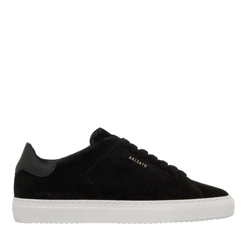 Clean 90 Suede Sneaker Black/White