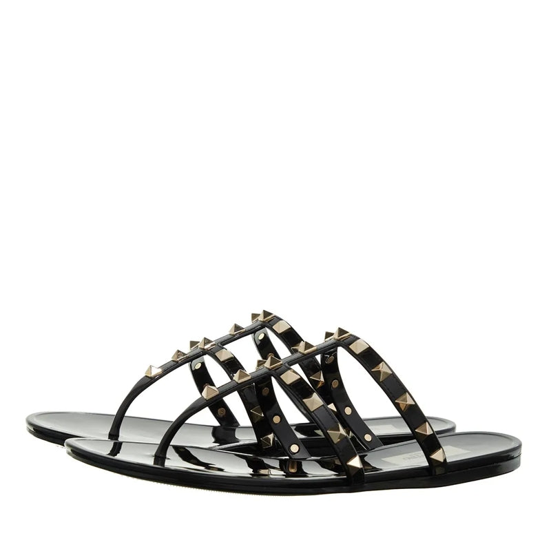 Thong Summer Rockstud Black