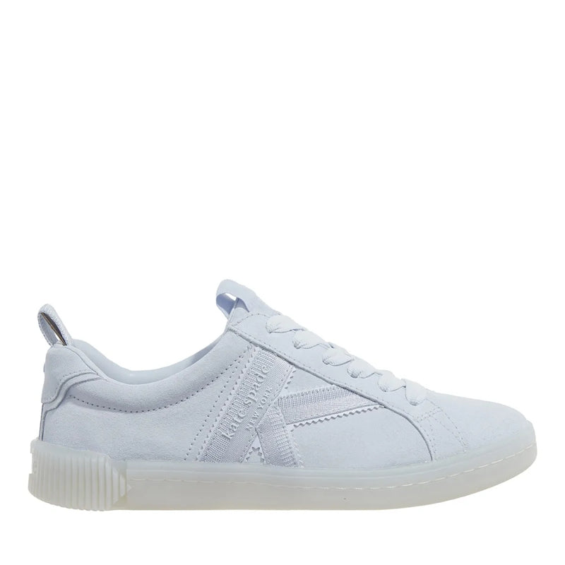 K As In Kate Suede Court Sneaker Taro Milk