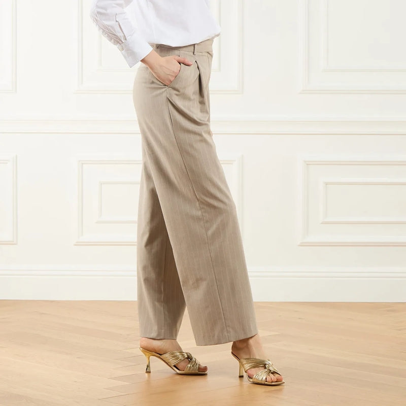 Alessia Mule Sandal Pale Gold