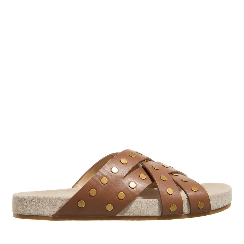 Irene Flat Sandal Luggage
