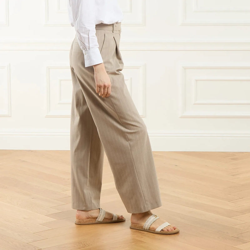 Mandy Flat Sandal Van/Cream