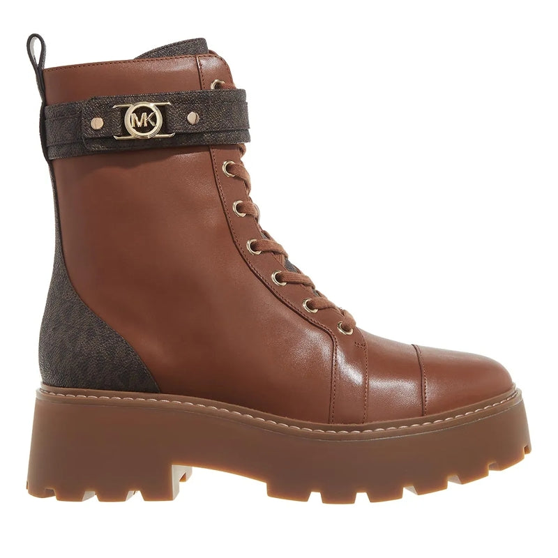 Mandy Lace Up Bootie Brn/Luggage