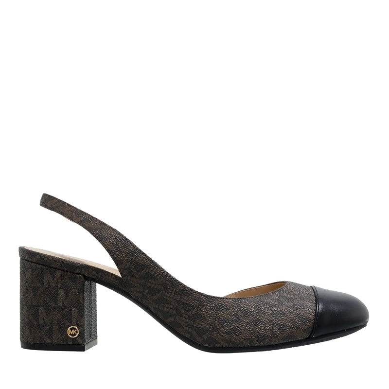 Perla Flex Sling Pump Blk/Brown
