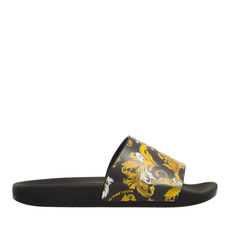 Fondo Shelly Dis. Sq3 Black + Gold