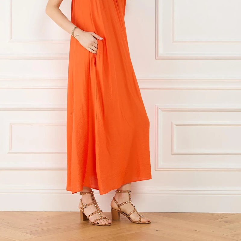 Rockstud  Almond Beige
                        Sandals