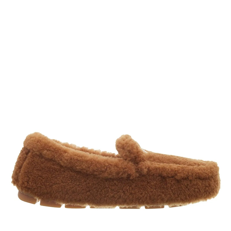 Loafer With Shearling Caramel