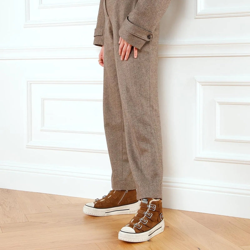 Ranbowfur01 Calf Suede Land