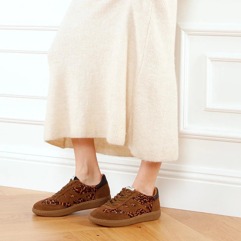 Sunset03 Calf Suede Land/Pony Line