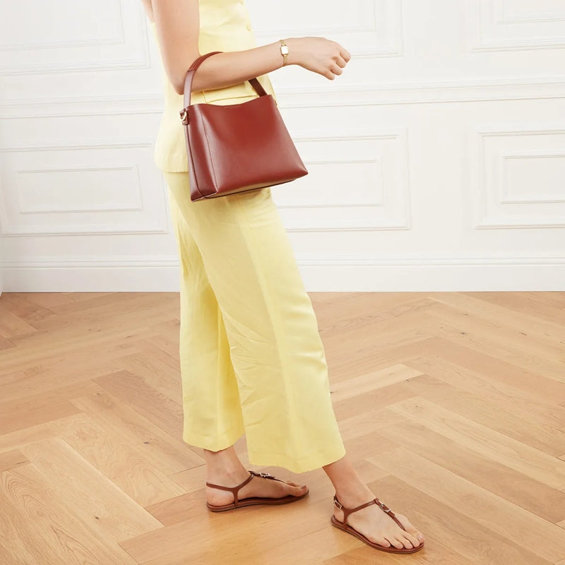 Georgie T-Strap Bridle Brown