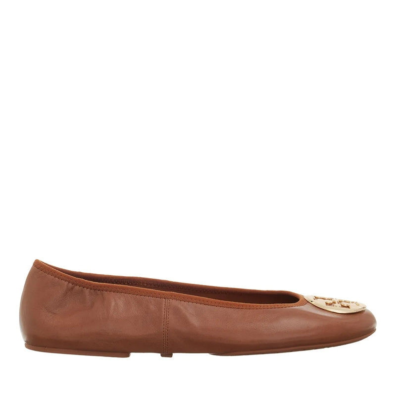 Minnie Travel Ballet Pecan Praline/Gold