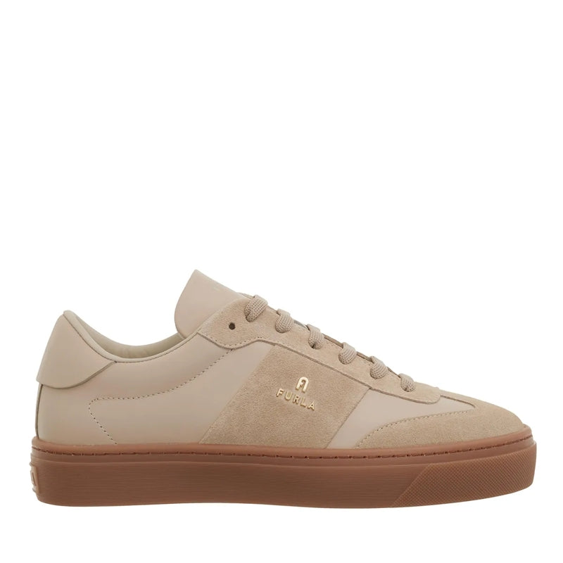 Furla Enjoy Lace-Up Sneaker T.20 Avena