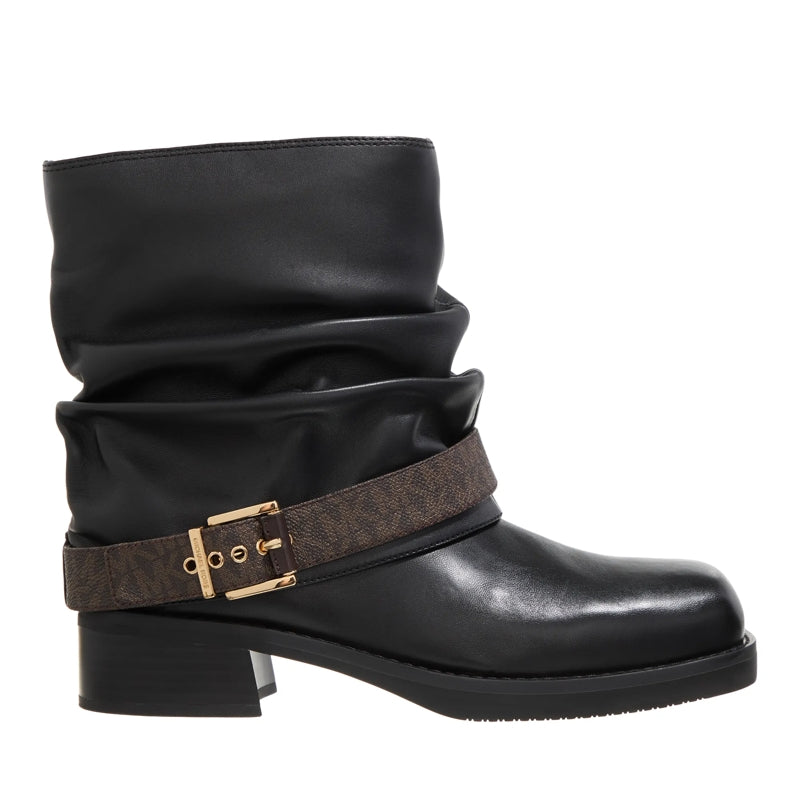 Colby Flat Bootie Brown/Blk