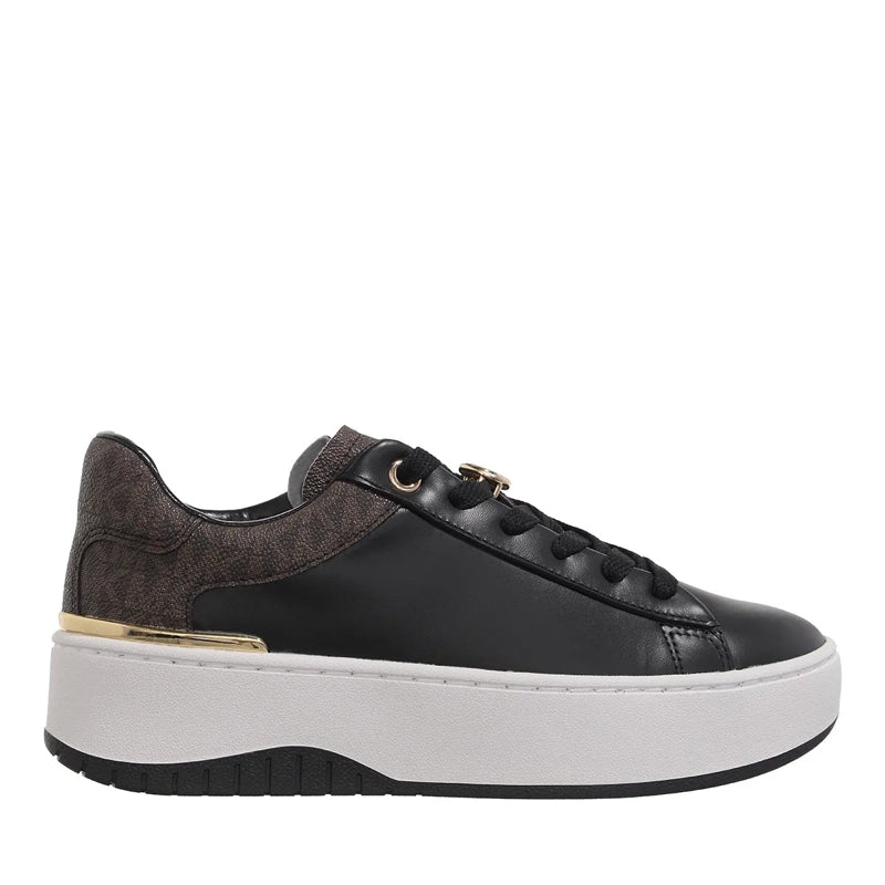 Dottie Lace Up Brown/Blk