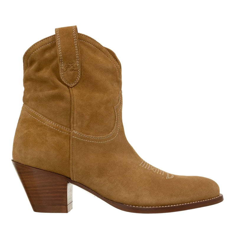 Pl Wst-Boots-Bootie Caramel