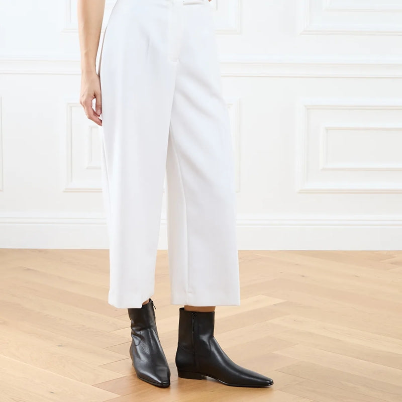 Pnt Ankl Bt-Boots-Mid Boot Black