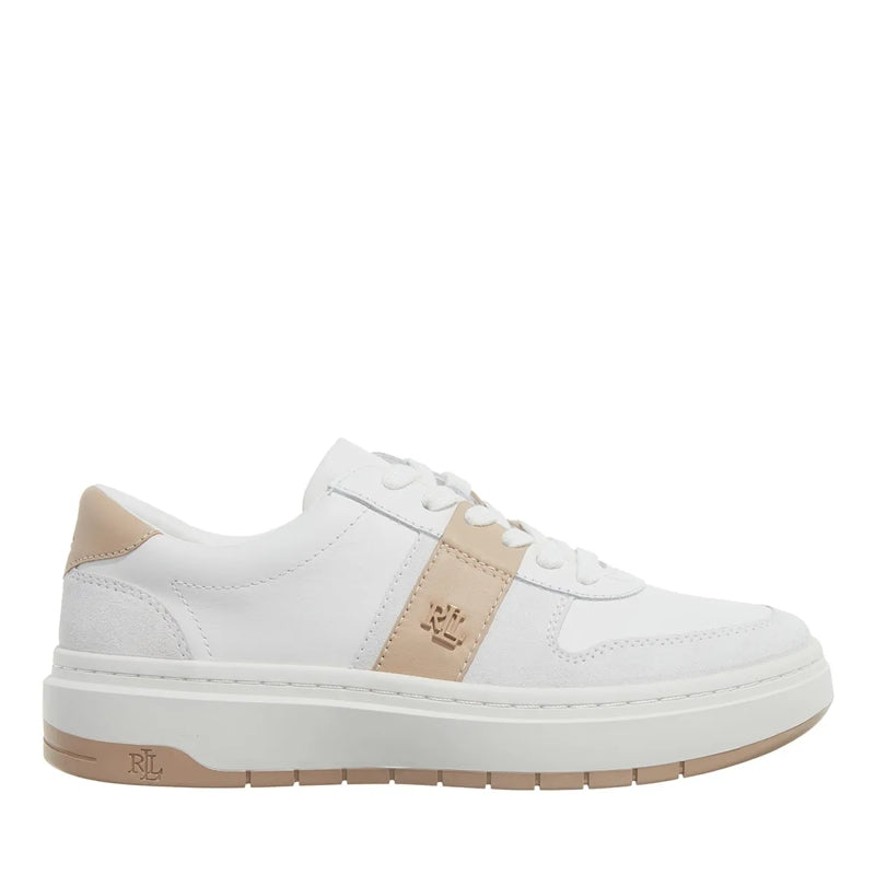 Harlie-Sneakers-Low Top Lace Snw Wht/Bianco/Sand Dune
