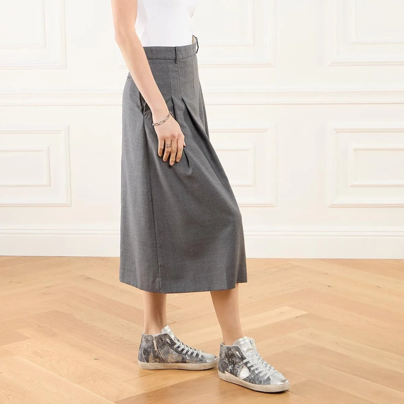 Prsx High Woman Legere Daim Metal Fur_Gris Arg