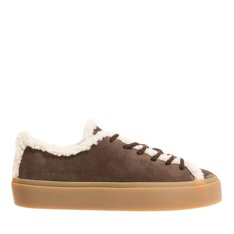 Shearling Low Dark Brown