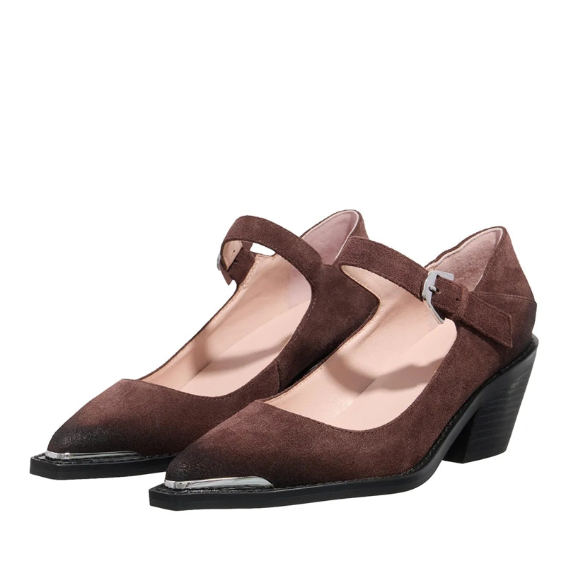 Coccinelleconnie Suede Vi Brunette