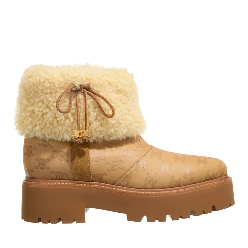Cropped Boot Cognac