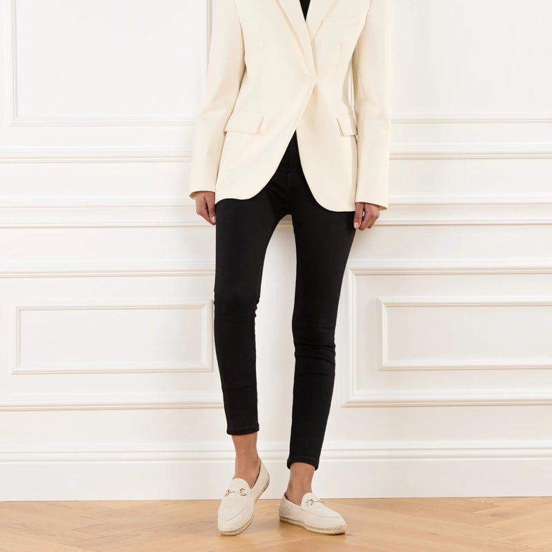Horsebit  Ivory
                        Espadrilles