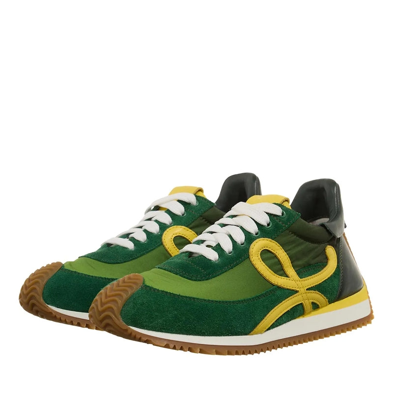 Low Top Sneakers Green