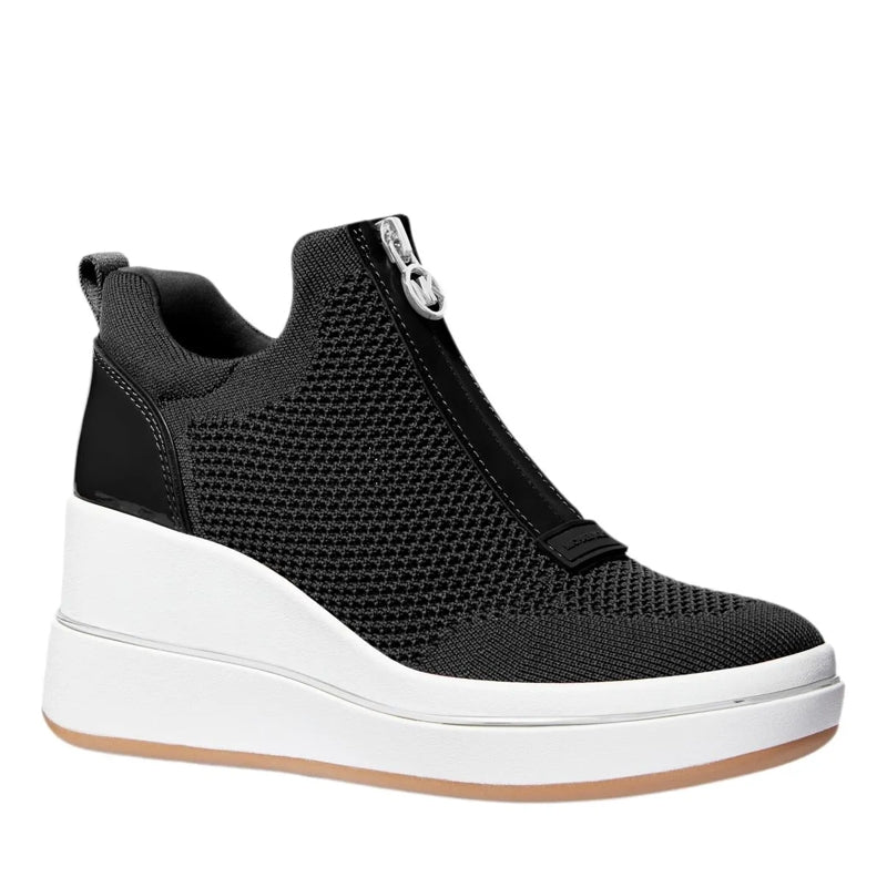 Emmy Wedge Zip Slip On Optic White