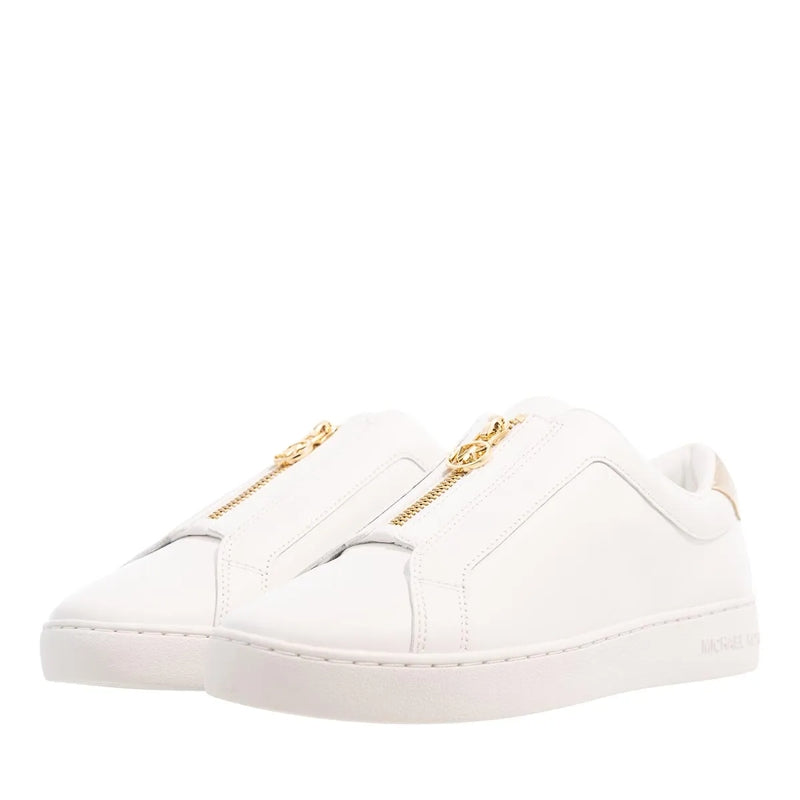 Keaton Zip Slip On Pale Gold