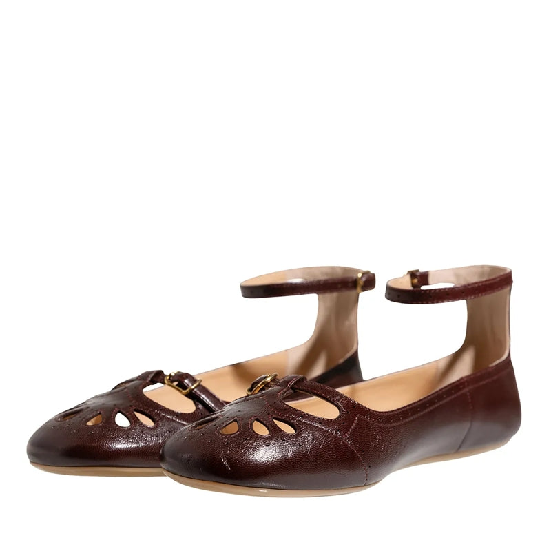 Misty Ballerinas Burnt Purple