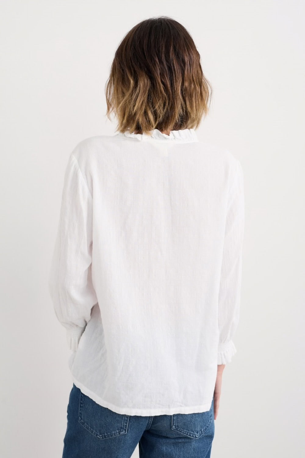Feather Star Top - Salt