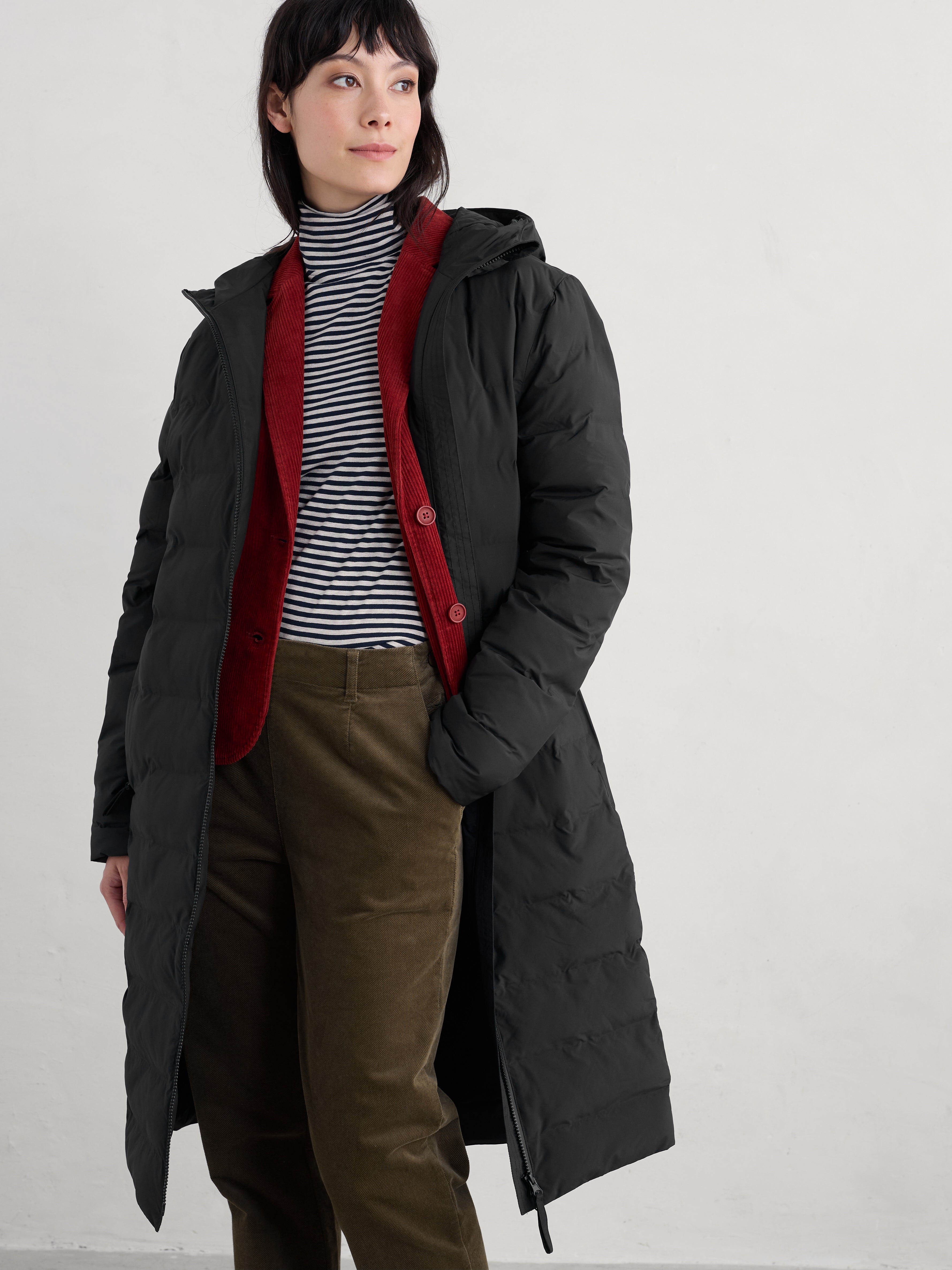 Keser Puffer Coat - Black