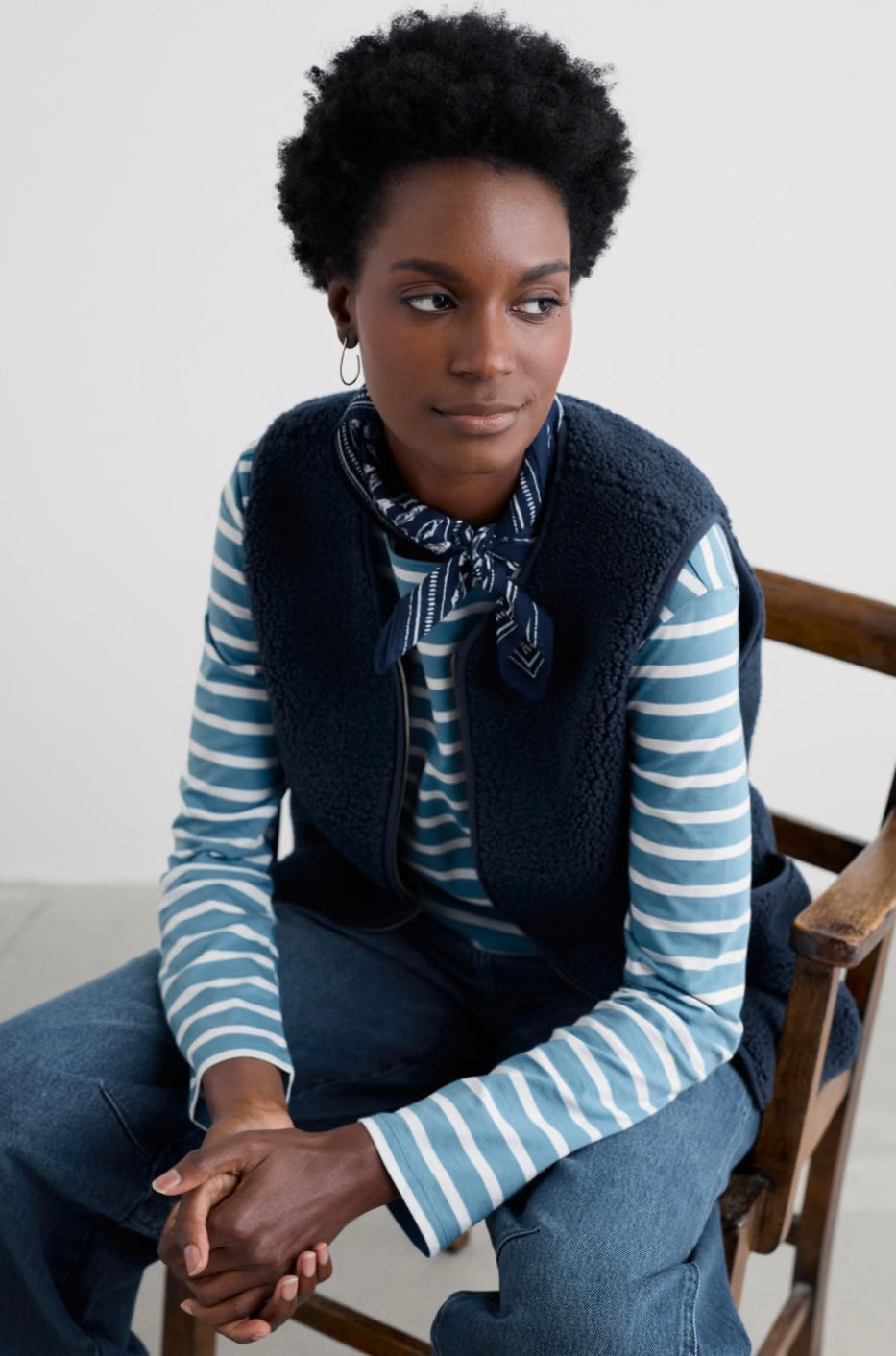 Sea Buckthorne Gilet - Maritime