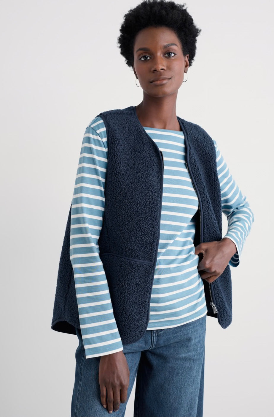 Sea Buckthorne Gilet - Maritime