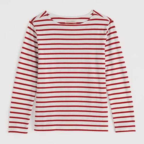 Sailor Top - Mini Cornish Sage Leaf