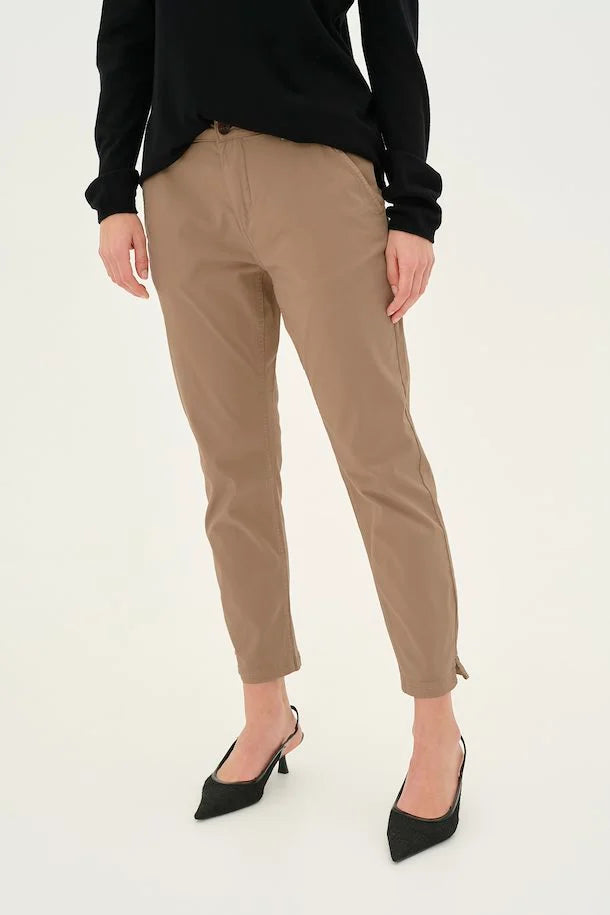 CUbrita Cropped Trouser - Dune
