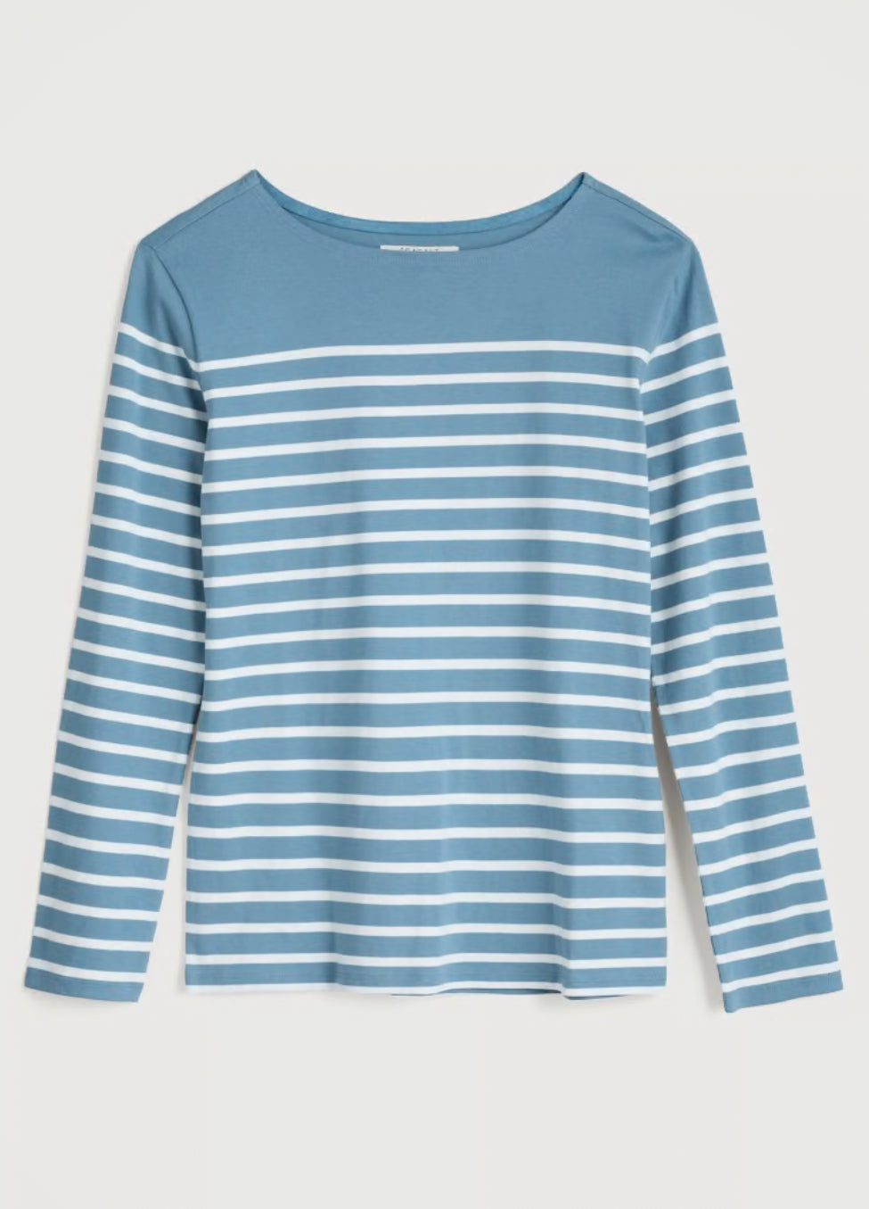 Sailor Shirt - Falmouth Breton Horizon Chalk