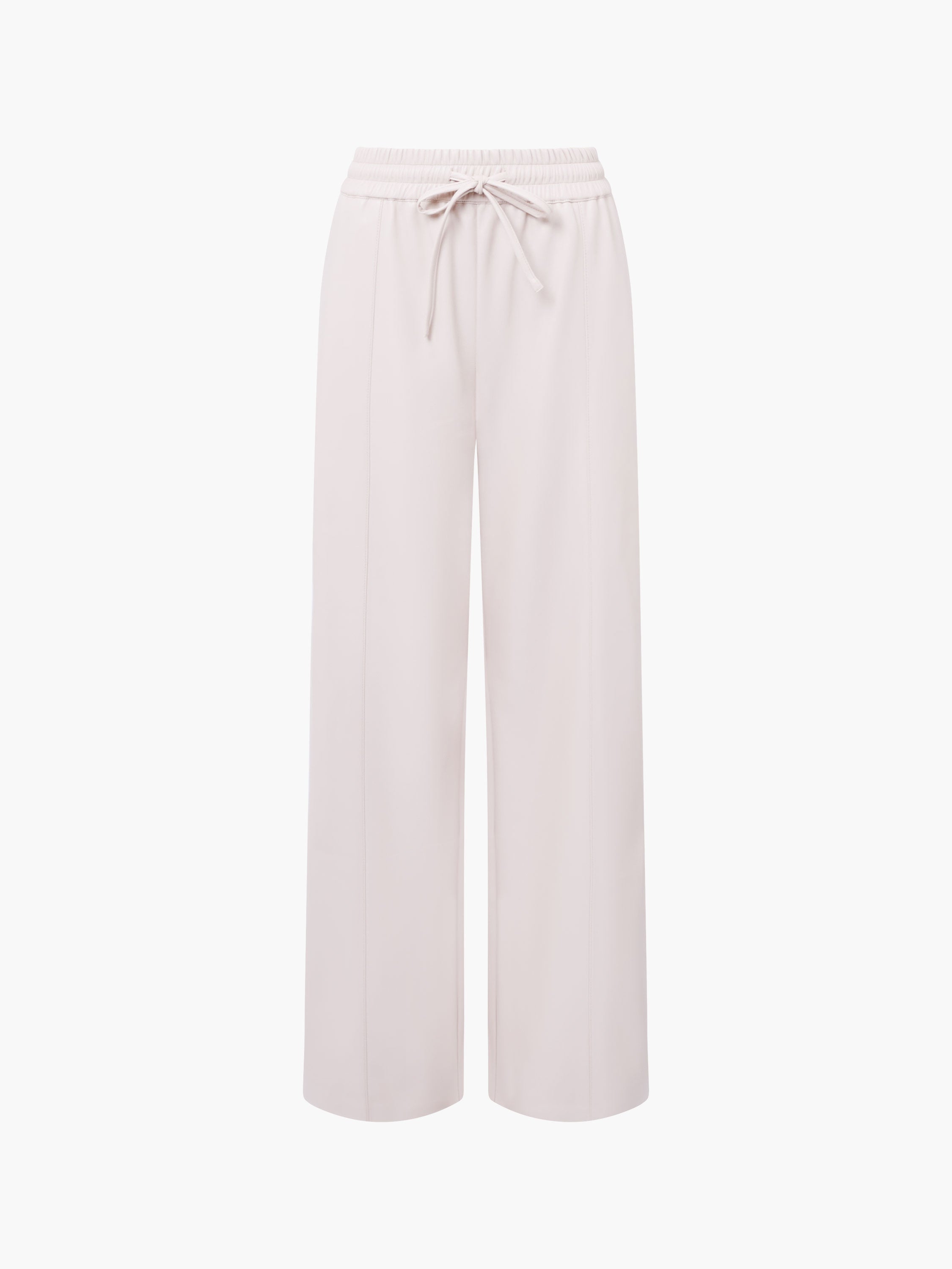 Tasher Wide Leg Trouser- Taupe Grey