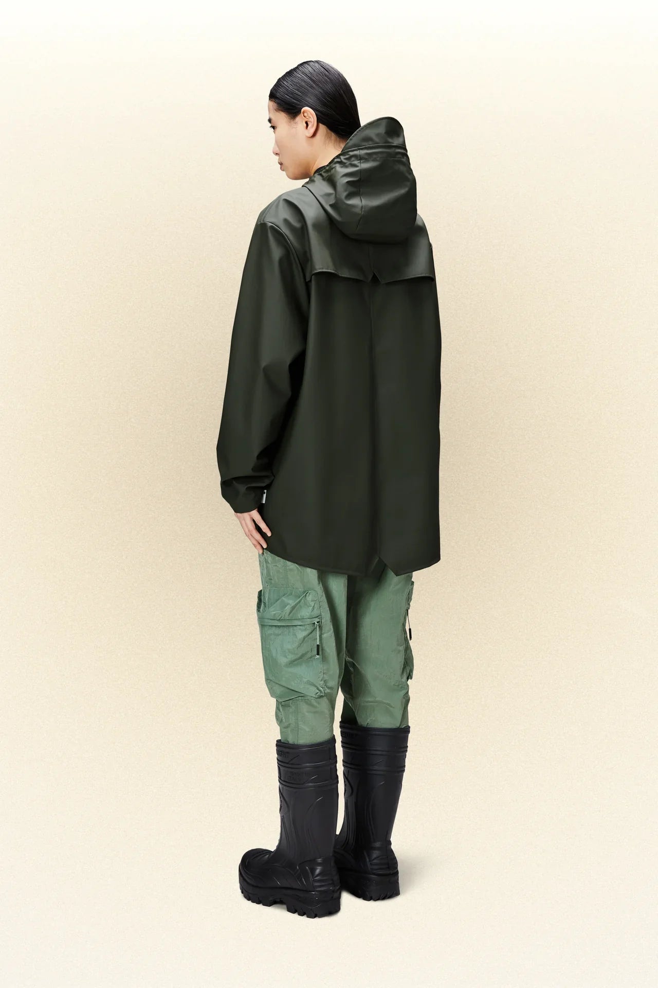 Rains Waterproof Jacket W3 - 03 Green