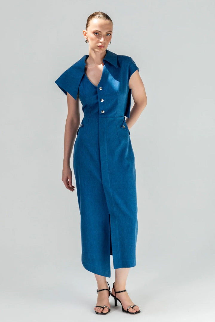 Kate Fitted Midi Dress