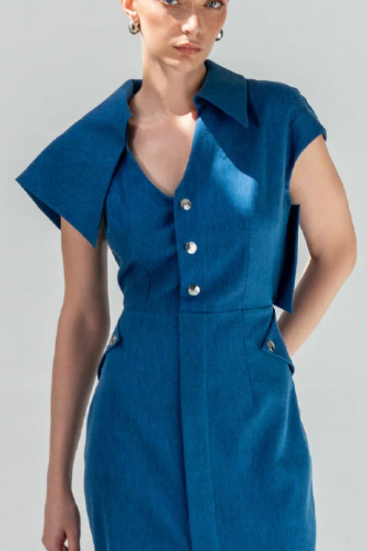 Kate Fitted Midi Dress