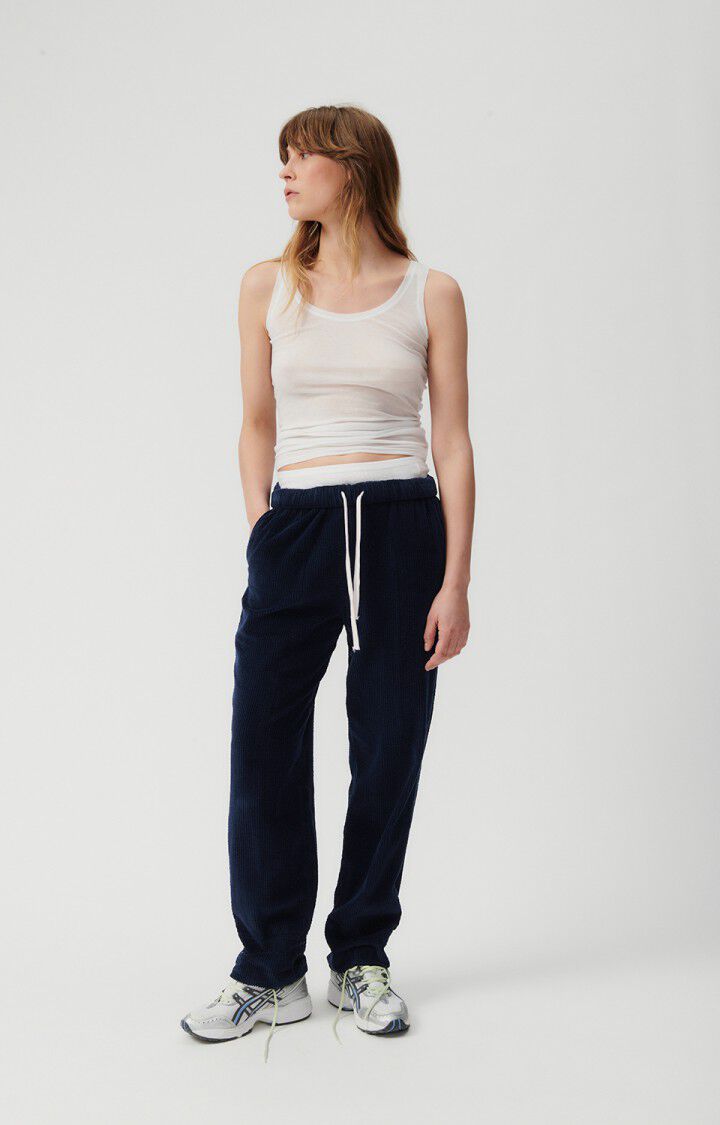 Padow Cord Trousers - Navy