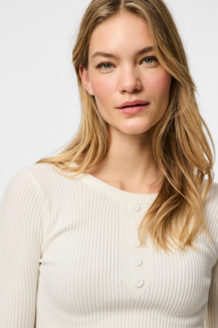 Prista Button Knit